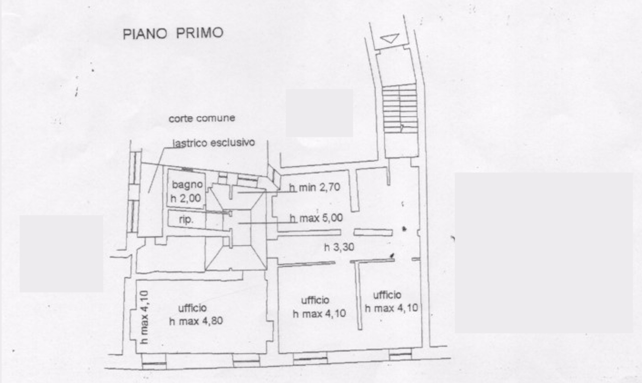 Ufficio in Centro Storico, Siena, {3} - Planimetria 1