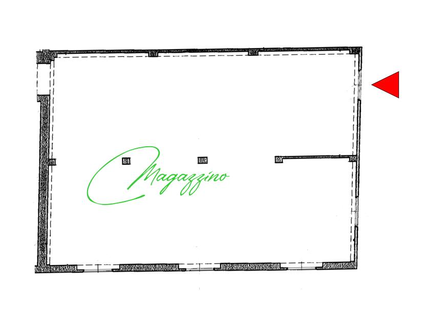 Capannone in Via Santa Maria del Campo 134, Rapallo, {3} - Planimetria 1