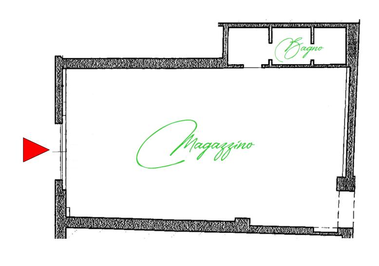 Capannone in Via Santa Maria del Campo 134d, Rapallo, {3} - Planimetria 1