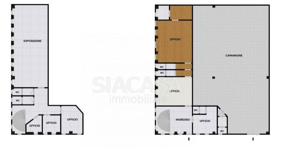 Capannone in Segrate, Segrate, {3} - Planimetria 1