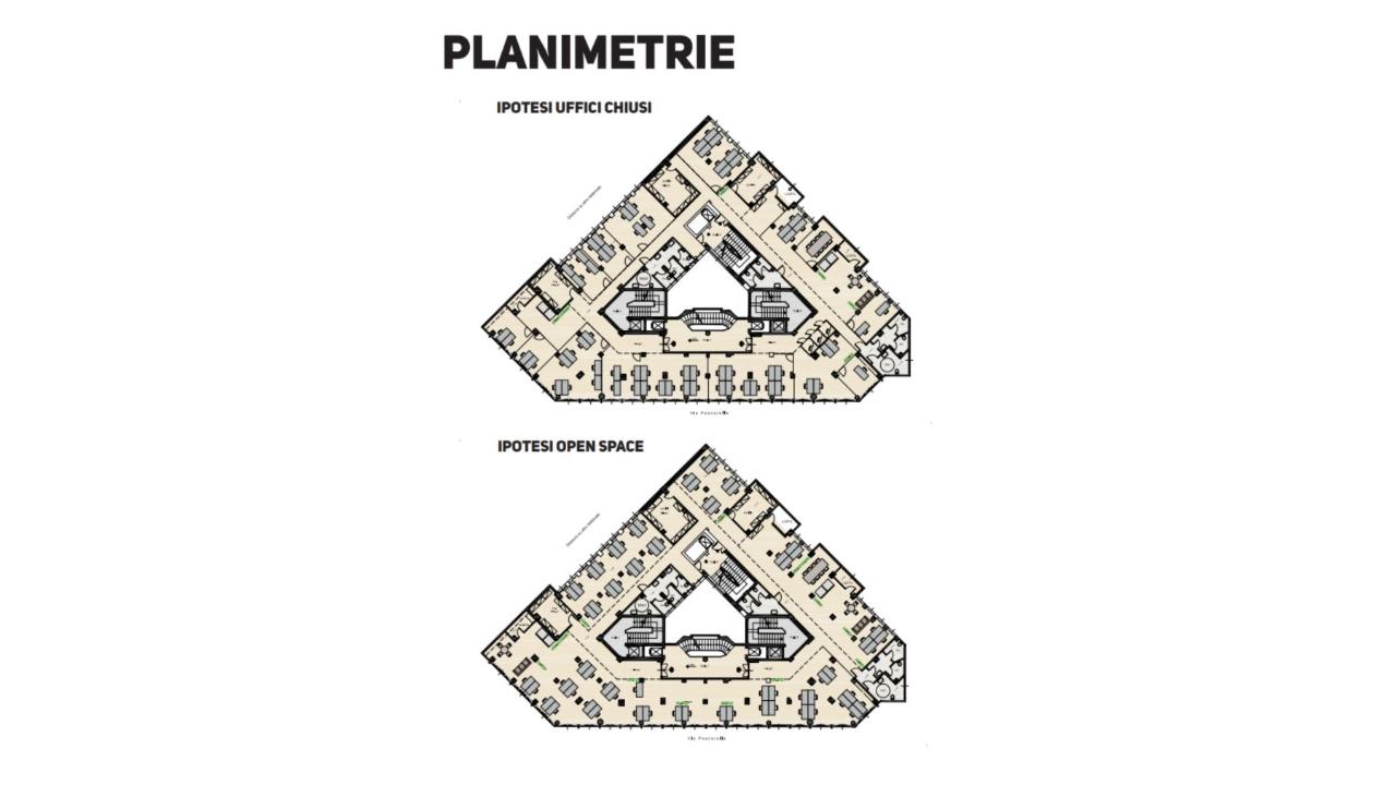 Ufficio in Via Cesare Pascarella, 59, 00153, Roma, {3} - Planimetria 1