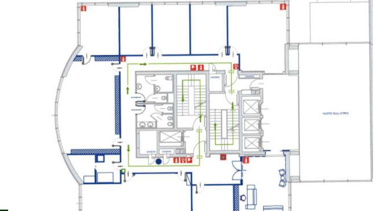 Ufficio in Via Giovanni Bensi, 11, 20152, Milano, {3} - Planimetria 1