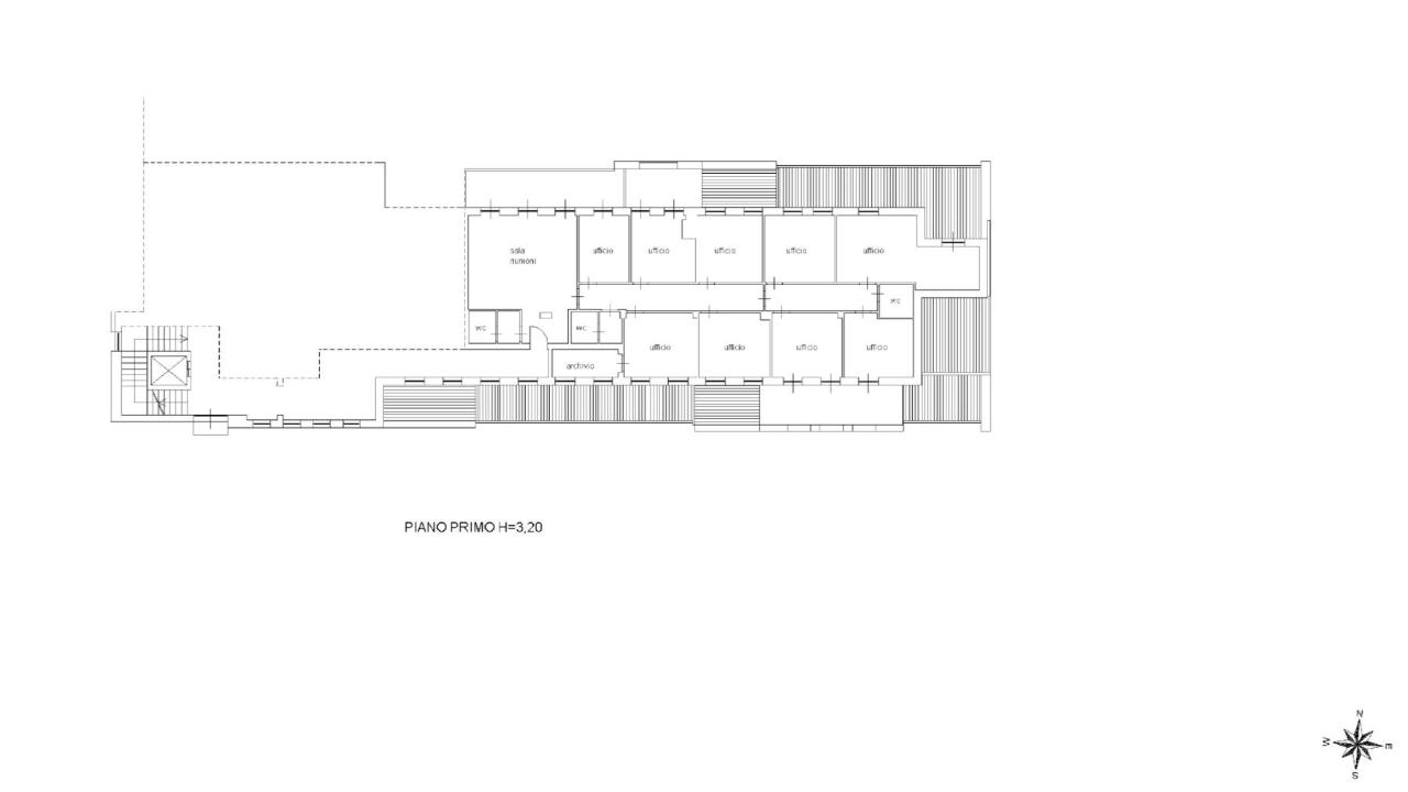 Ufficio in Via del Tricolore, 1 63065, Ripatransone, {3} - Planimetria 1