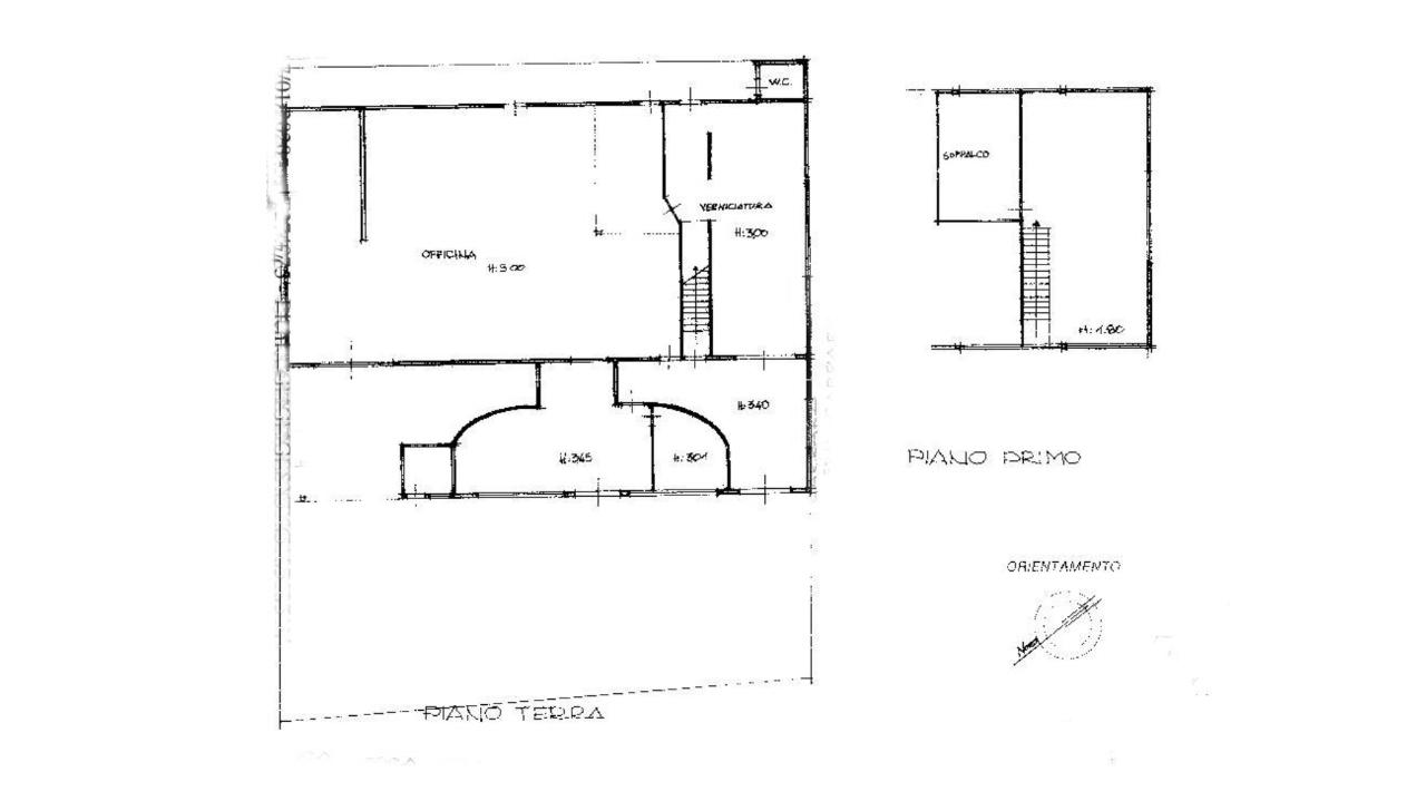 Palazzina commerciale in Via S. Piero, 34, 55015, Montecarlo, {3} - Planimetria 1
