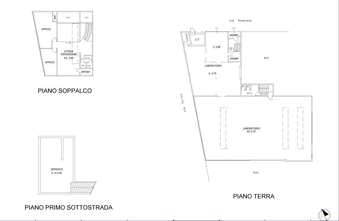 Capannone in Via Pinerolo, 2, 22063, Cantu', {3} - Planimetria 1