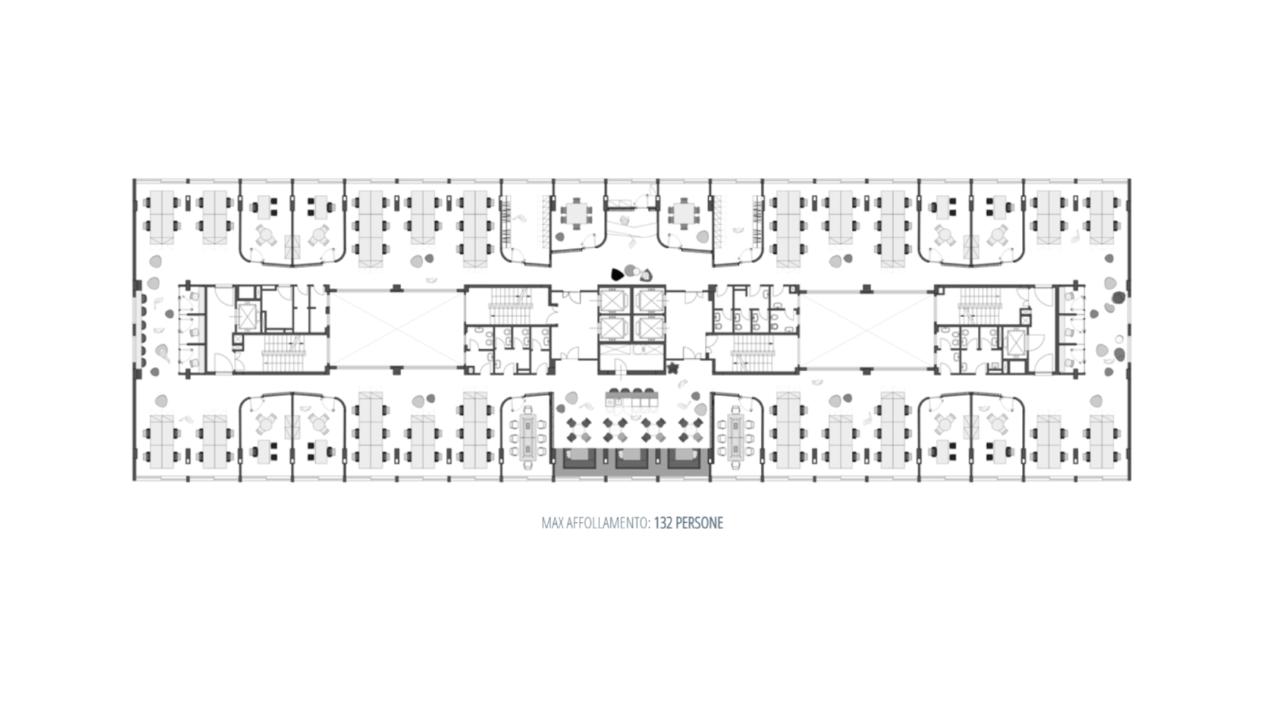 Ufficio in Viale Cesare Pavese, 305, 00144, Roma, {3} - Planimetria 1
