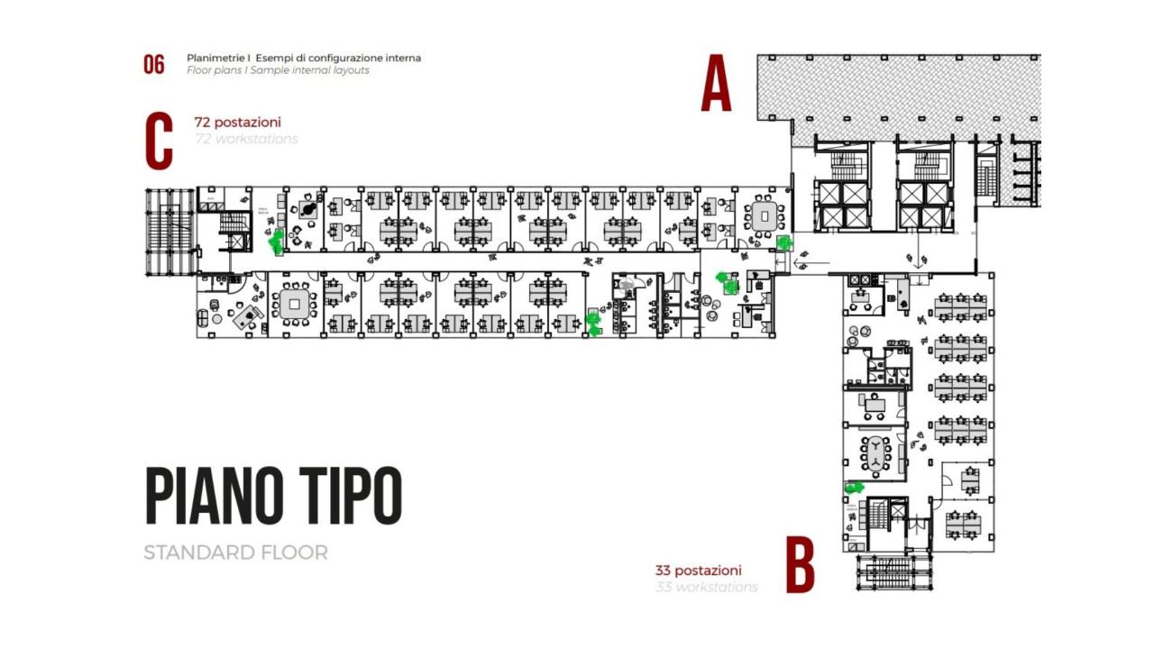Ufficio in Via Paolo di Dono, 3a, 00142, Roma, {3} - Planimetria 1