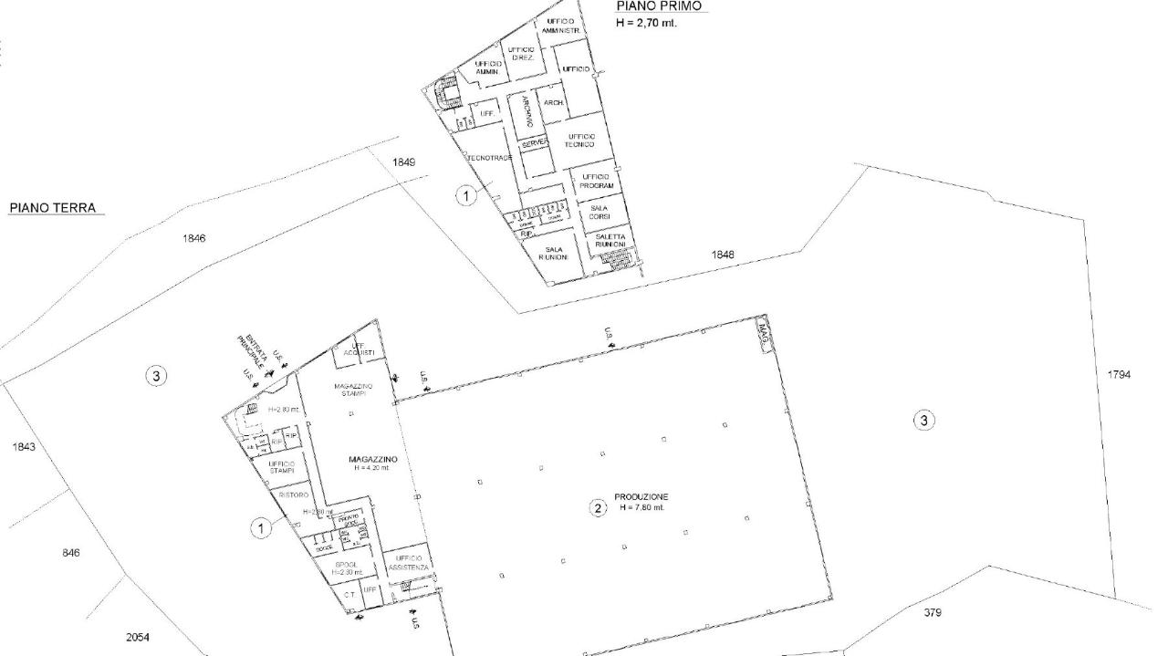 Capannone in Via Villa Ragone 7, 16039, Sestri Levante, {3} - Planimetria 1