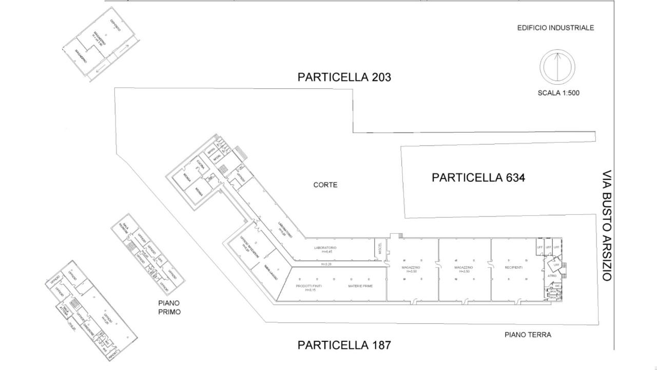 Capannone in Via Busto Arsizio, 9, 00071, Pomezia, {3} - Planimetria 1