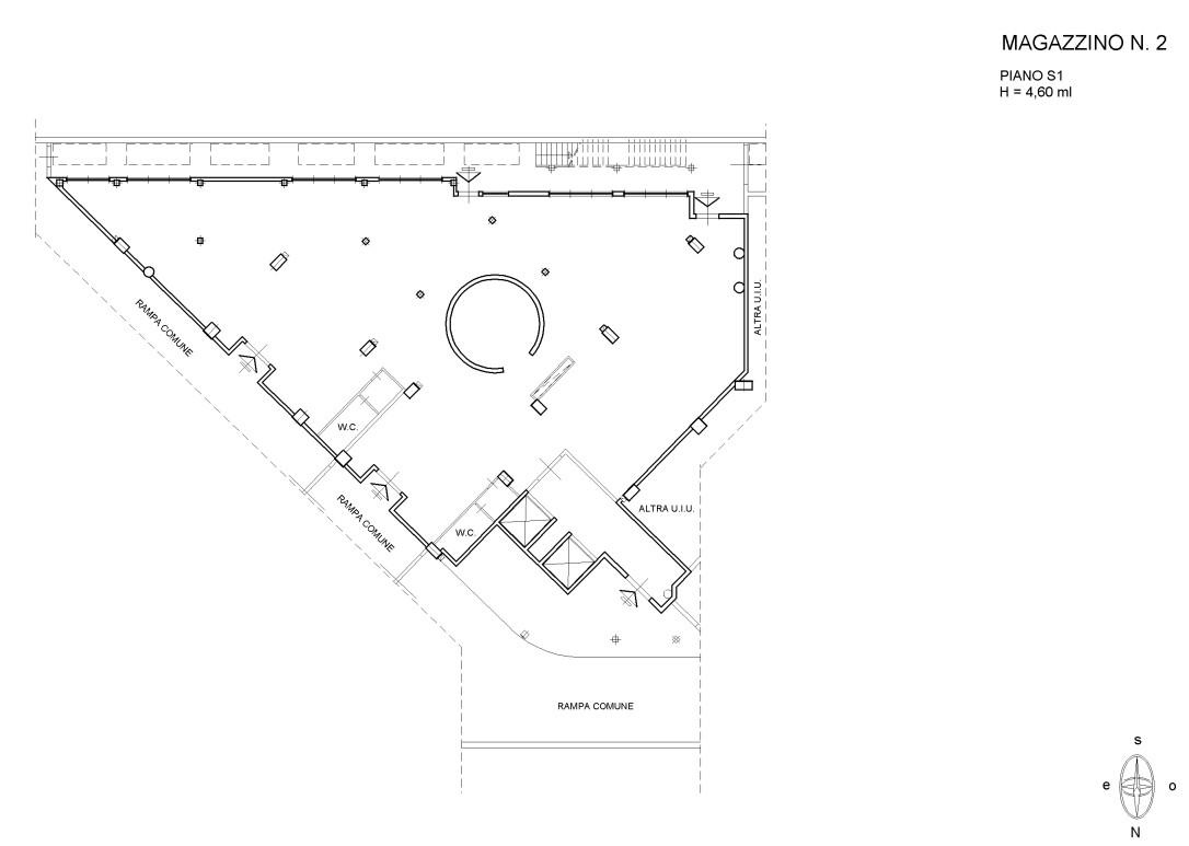 Magazzino in Via del Maggiolino, 54, 00155, Roma, {3} - Planimetria 1