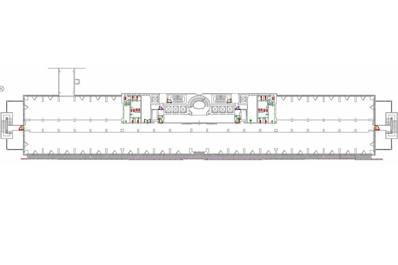 Ufficio in Via Ettore Romagnoli, 6, 20146, Milano, {3} - Planimetria 1