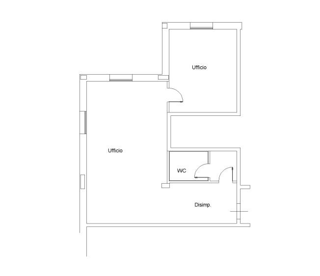 Ufficio in Corso Roma, 51016, Montecatini Terme, {3} - Planimetria 1