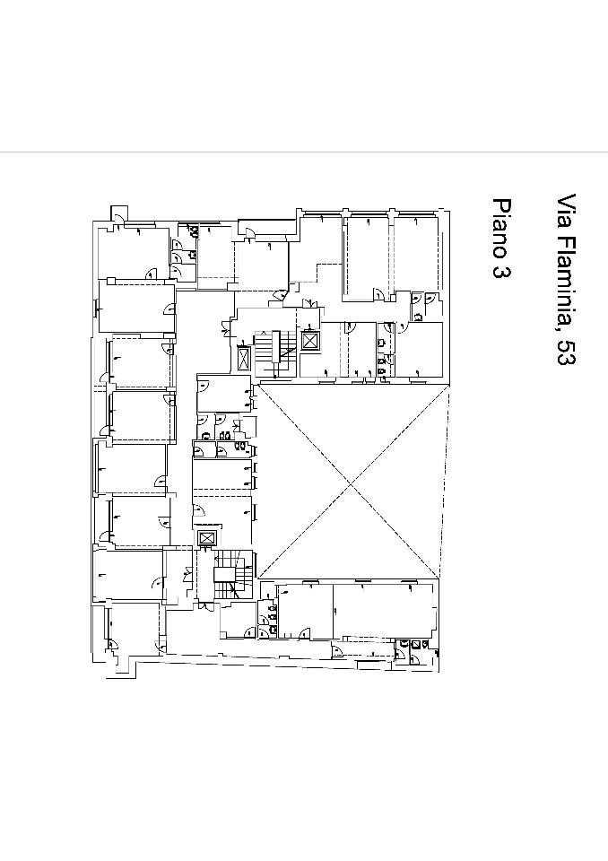 Ufficio in Via Flaminia, 53, 00196, Roma, {3} - Planimetria 1