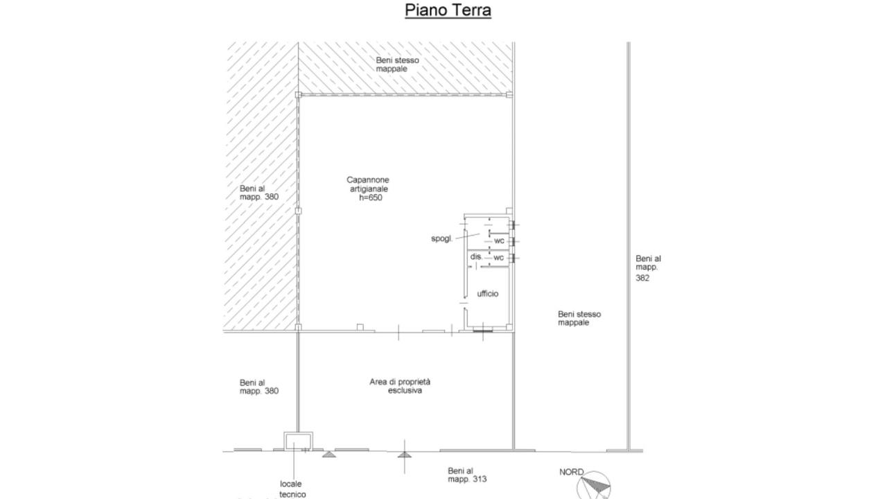 Capannone in Via Claudio Varalli 26845, Codogno, {3} - Planimetria 1