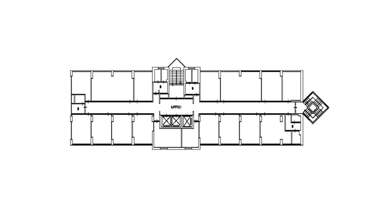 Ufficio in Via Mario Bianchini, 60, 00142, Roma, {3} - Planimetria 1