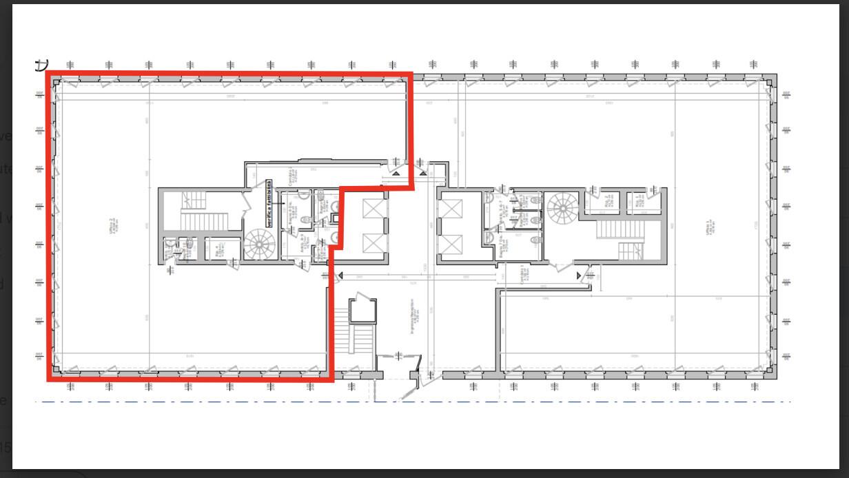 Ufficio in Via Rombon 11, Milano, {3} - Planimetria 1