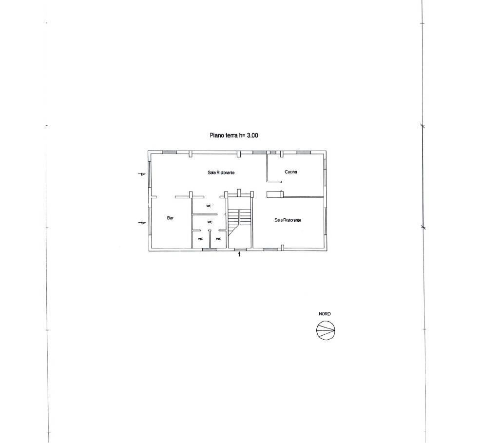 Negozio in Via Mazzini 134, Montepaone, {3} - Planimetria 1