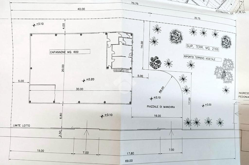 Capannone in Via dello Stagnino, Ravenna, {3} - Planimetria 1