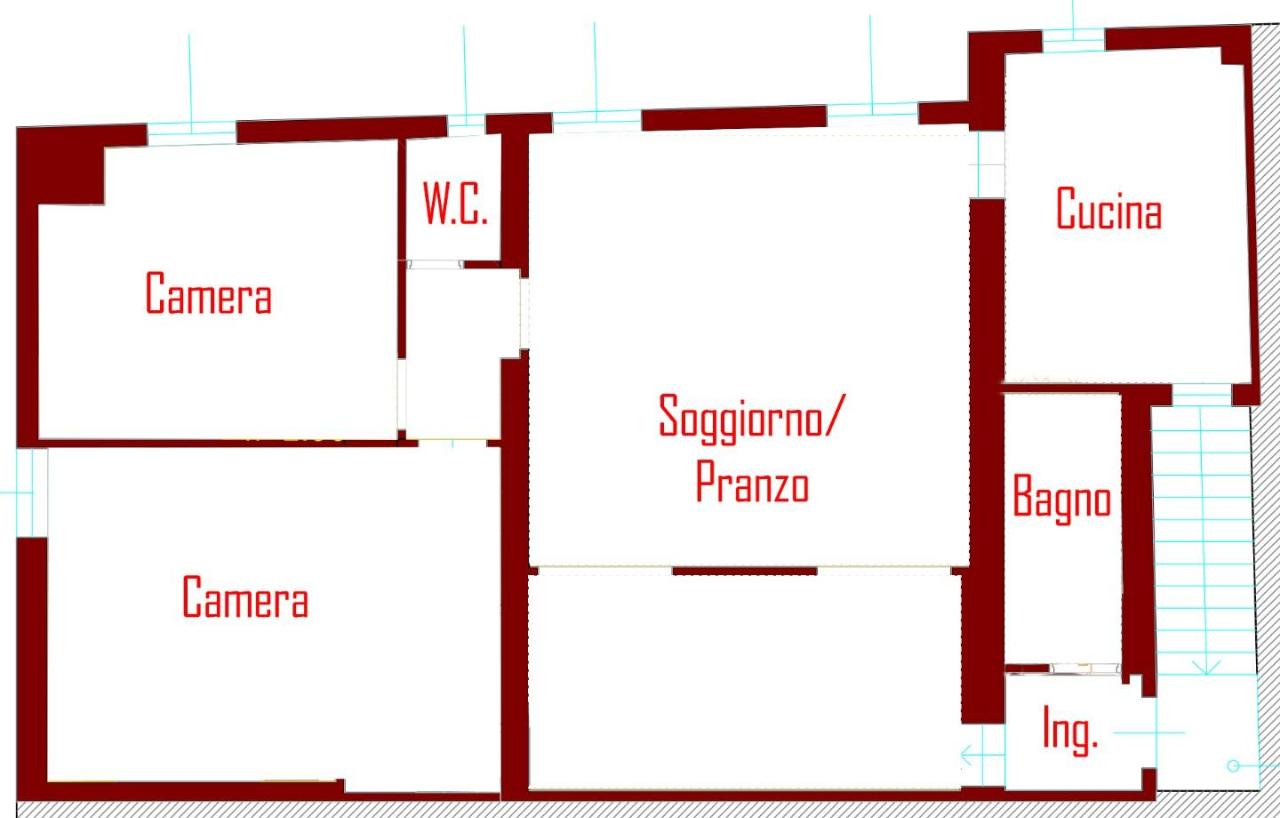 appartamento in vendita a Lucca in zona Torre
