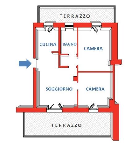 Wohnung in Via Mario Costa 41, Torriglia - Foto 1