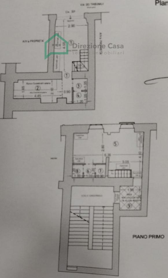 Negozio in Via dei Tribunali, Napoli, {3} - Planimetria 1