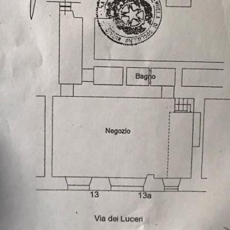Bar in Via dei Luceri 13, Roma, {3} - Planimetria 1