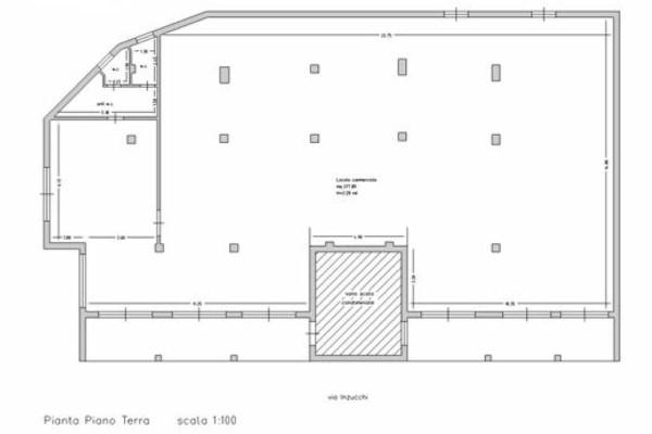 Negozio in Via Giuseppe Inzucchi 24, Castellana Grotte, {3} - Planimetria 1