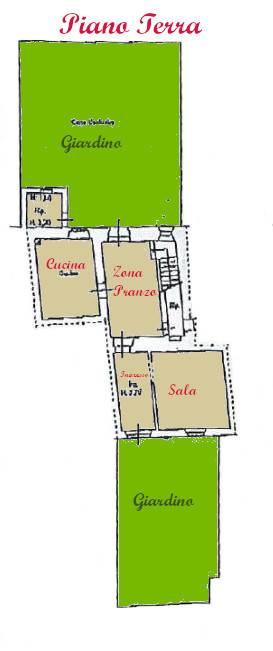 Casa colonica in {3}, - Planimetria 1