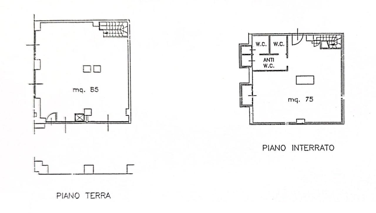 Negozio in Via Marconi, Bologna, {3} - Planimetria 1