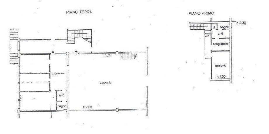 Deposito in Via Mori 6, Budrio, {3} - Planimetria 1