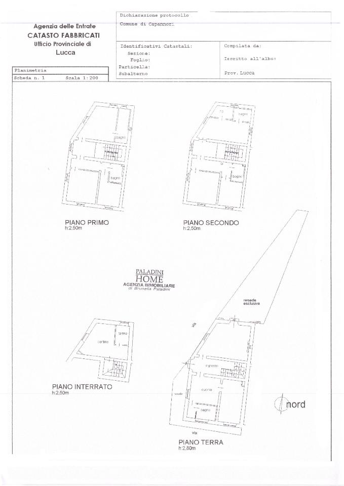 Locale commerciale in Vecchia di Vorno 146, Capannori, {3} - Planimetria 1
