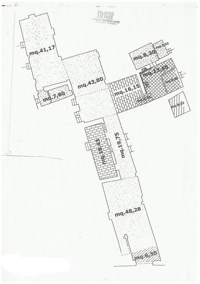 Locale commerciale in del Fosso 134, Lucca, {3} - Planimetria 1