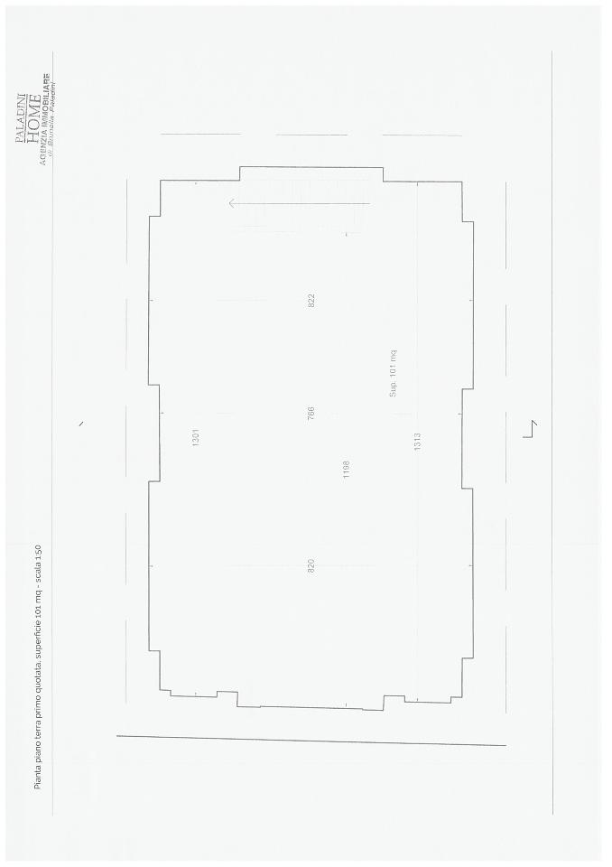 Locale commerciale in Fillungo 231, Lucca, {3} - Planimetria 1