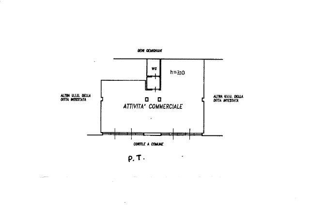 Locale commerciale in , Lucca, {3} - Planimetria 1