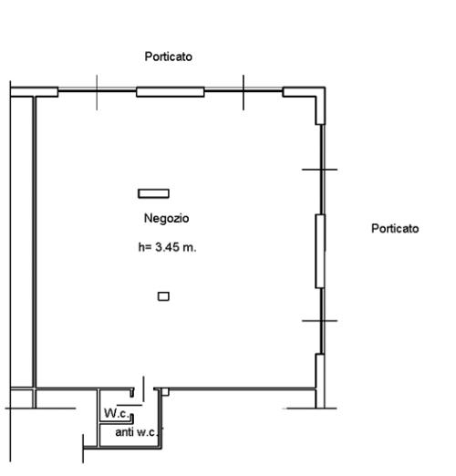 Negozio in Via Provinciale 33, Castelnuovo Magra, {3} - Planimetria 1