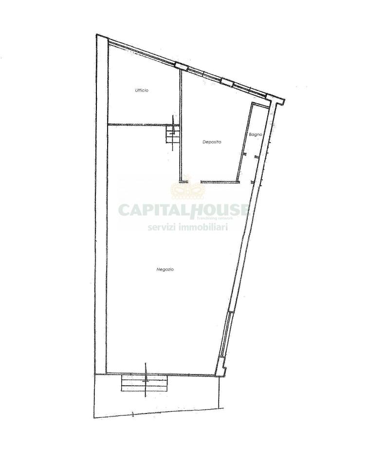 Negozio in Via Olmo 18, San Paolo Bel Sito, {3} - Planimetria 1