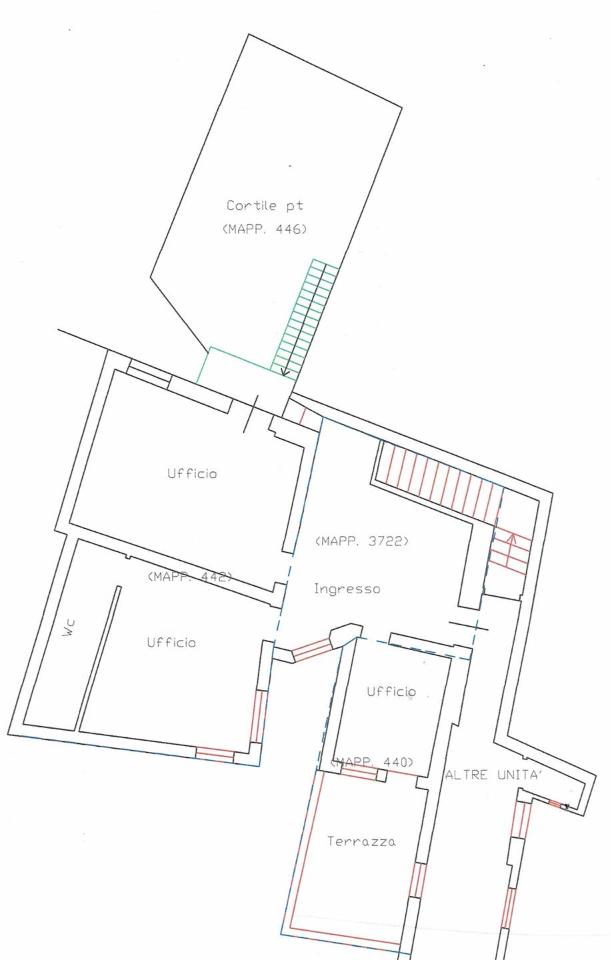 Ufficio in Via Principe Umberto, Este, {3} - Planimetria 1