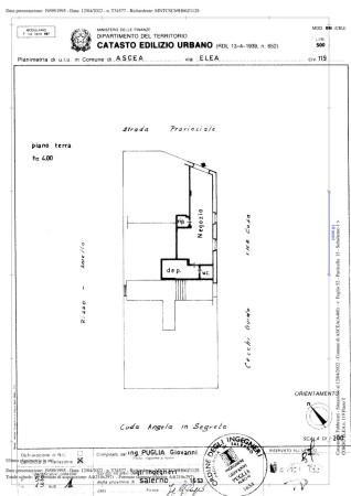 Negozio in Corso Elea, Ascea, {3} - Planimetria 1