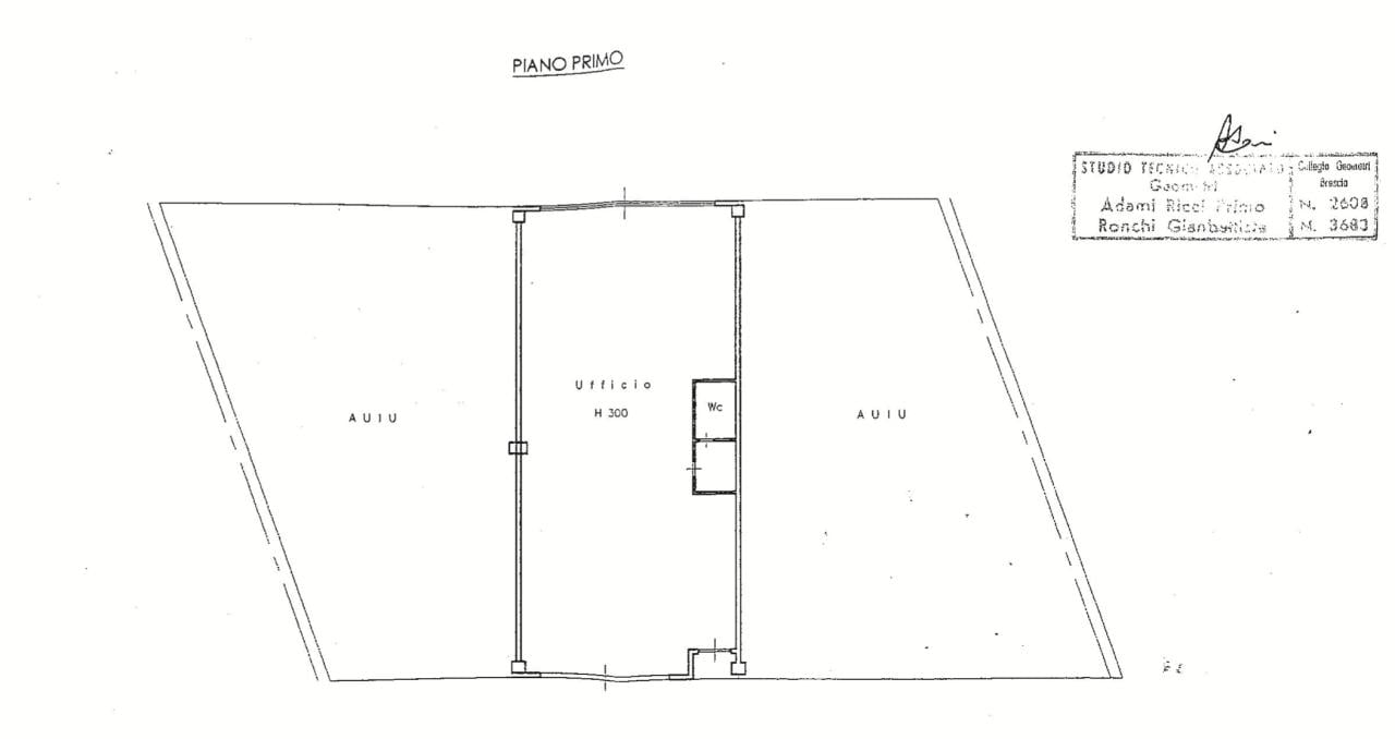 Ufficio in Via Don Filippo Bassi 5d, Nave, {3} - Planimetria 1