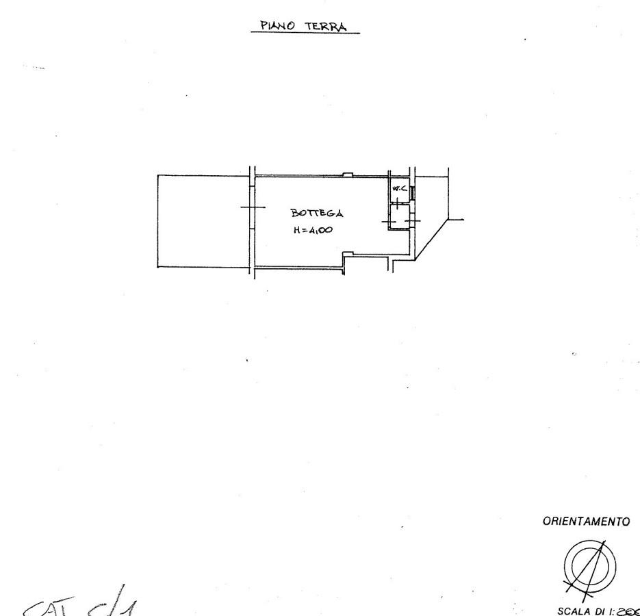 Negozio in Via Stanislao Cannizzaro 15, Catania, {3} - Planimetria 1