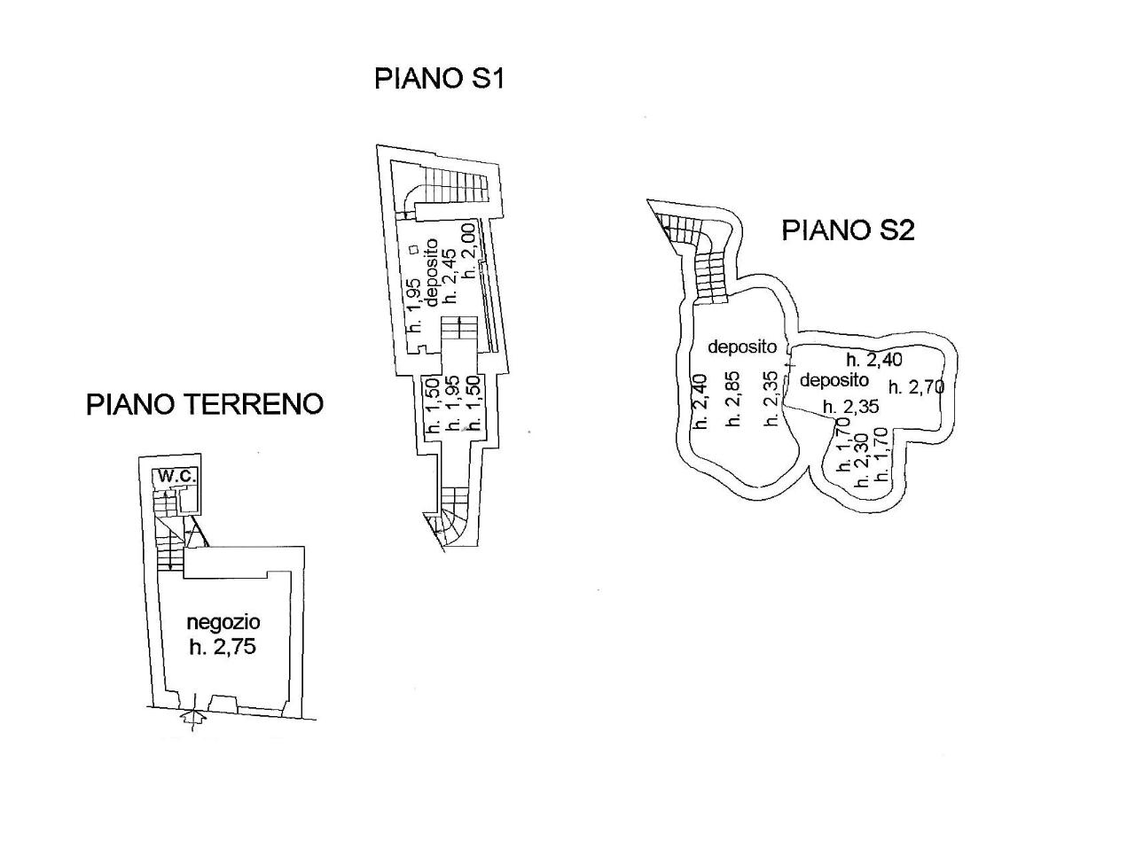 Negozio in 53100 Siena Si 53100, Siena, {3} - Planimetria 1
