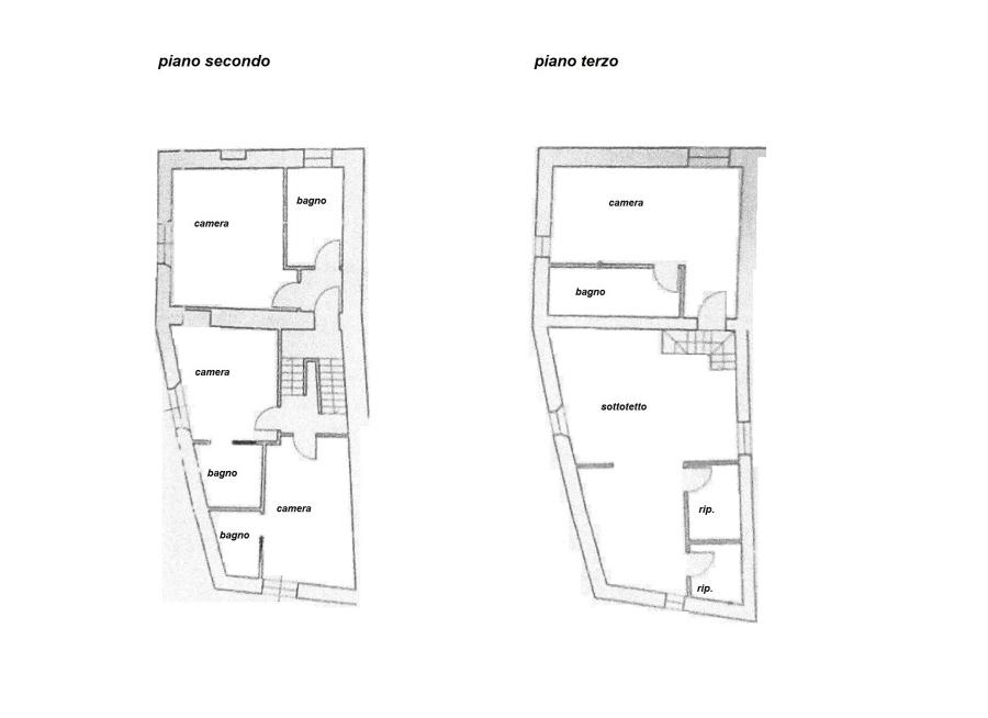 Albergo in , Montalcino, {3} - Planimetria 1