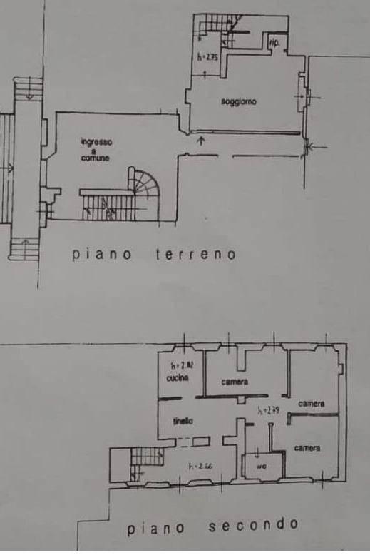 Appartamento in vendita, Monteliscai, Siena - Planimetria 1