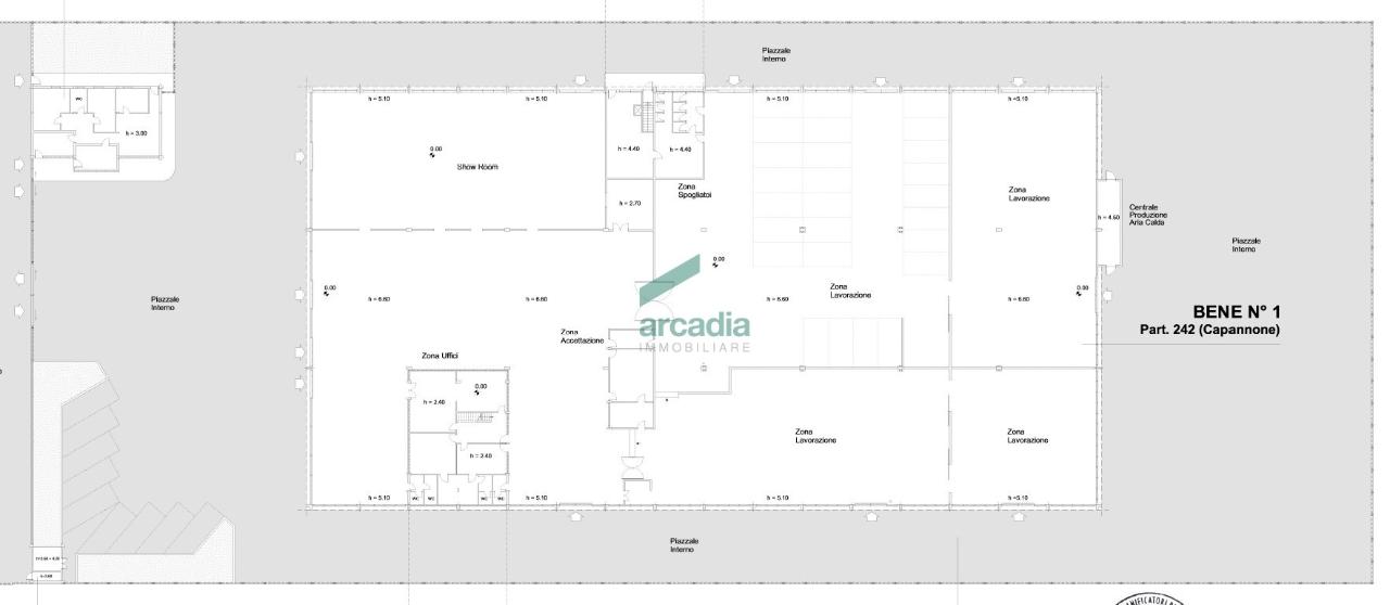 Capannone in Via Fratelli Philips 11, Bari, {3} - Planimetria 1