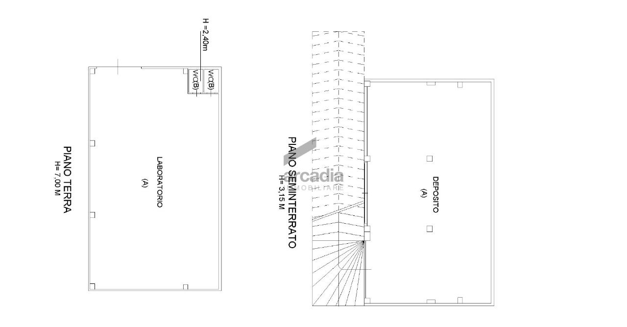 Capannone in Via dei Vetrai 5, Modugno, {3} - Planimetria 1