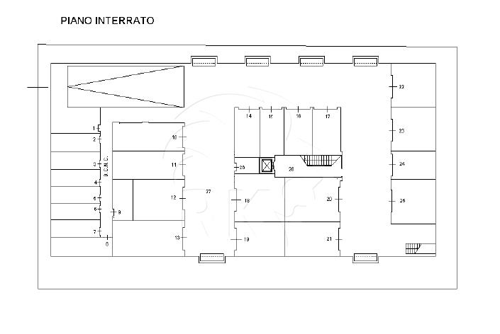 Negozio in Viale Cinque Martiri 12, Mirandola, {3} - Planimetria 1