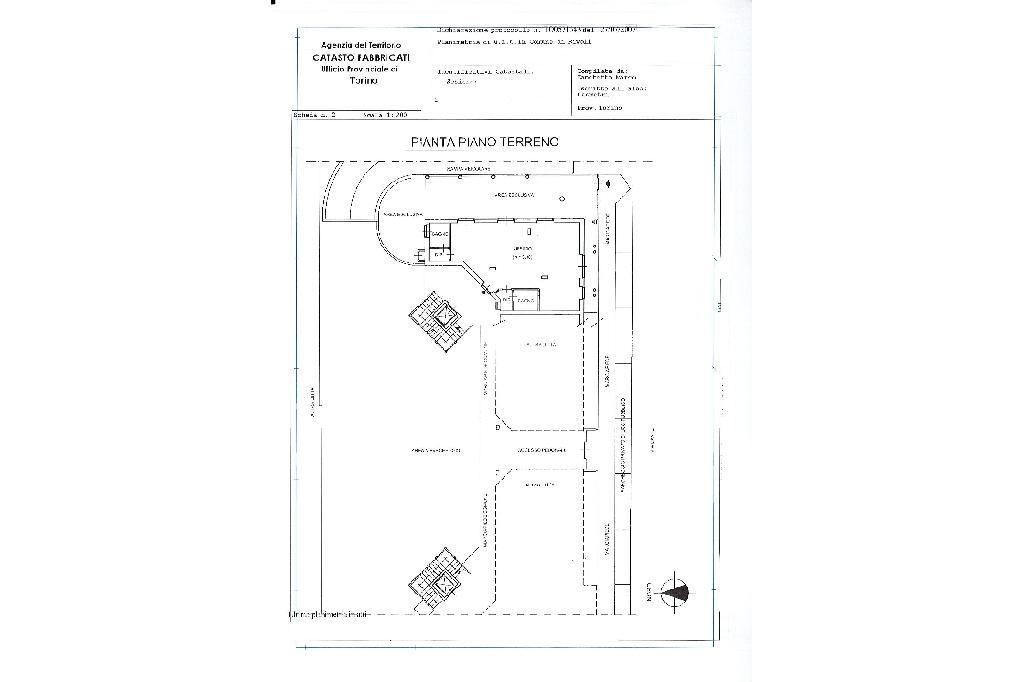Ufficio in Via Dante Alighieri 3, Rivoli, {3} - Planimetria 1