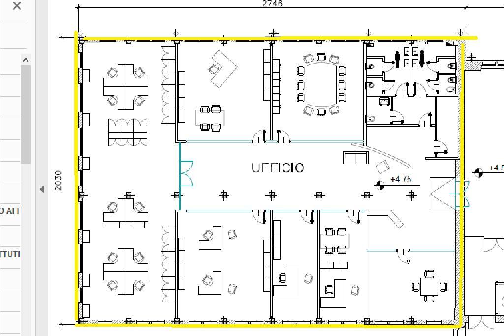 Ufficio in Corso Francia 313, Collegno, {3} - Planimetria 1