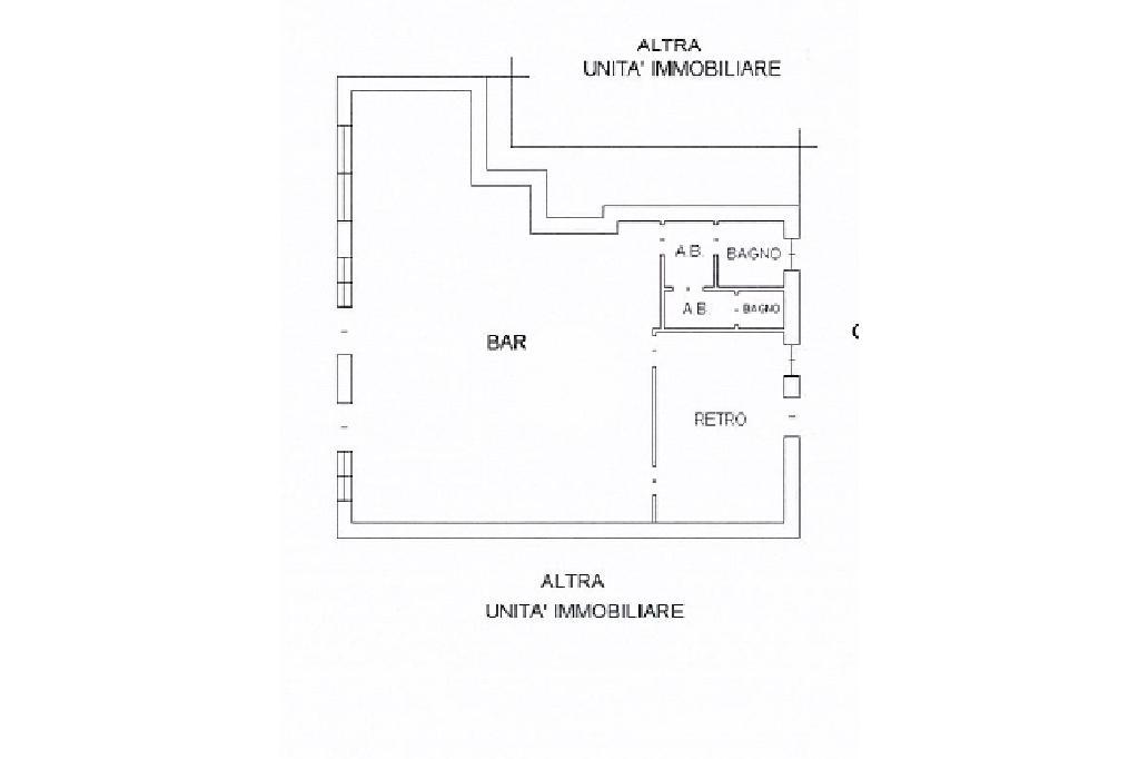 Negozio in V. Pavia 12, Rivoli, {3} - Planimetria 1