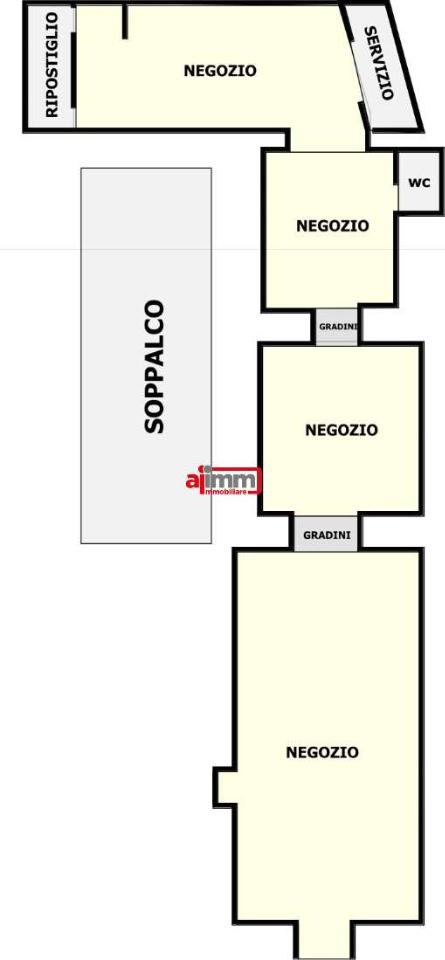 Negozio in Corso Mazzini, Catanzaro, {3} - Planimetria 1